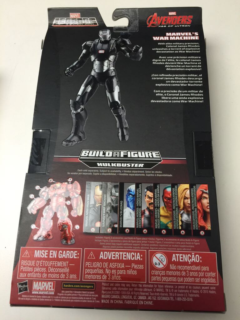 War Machine (Hulkbuster) - Hasbro (Marvel Legends (BAF - Hulkbuster)) action figure collectible [Barcode 630509310951] - Main Image 2
