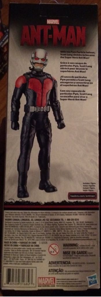 Titian Series Marvel - Ant-Man - Hasbro (Avengers) action figure collectible [Barcode 630509316823] - Main Image 2