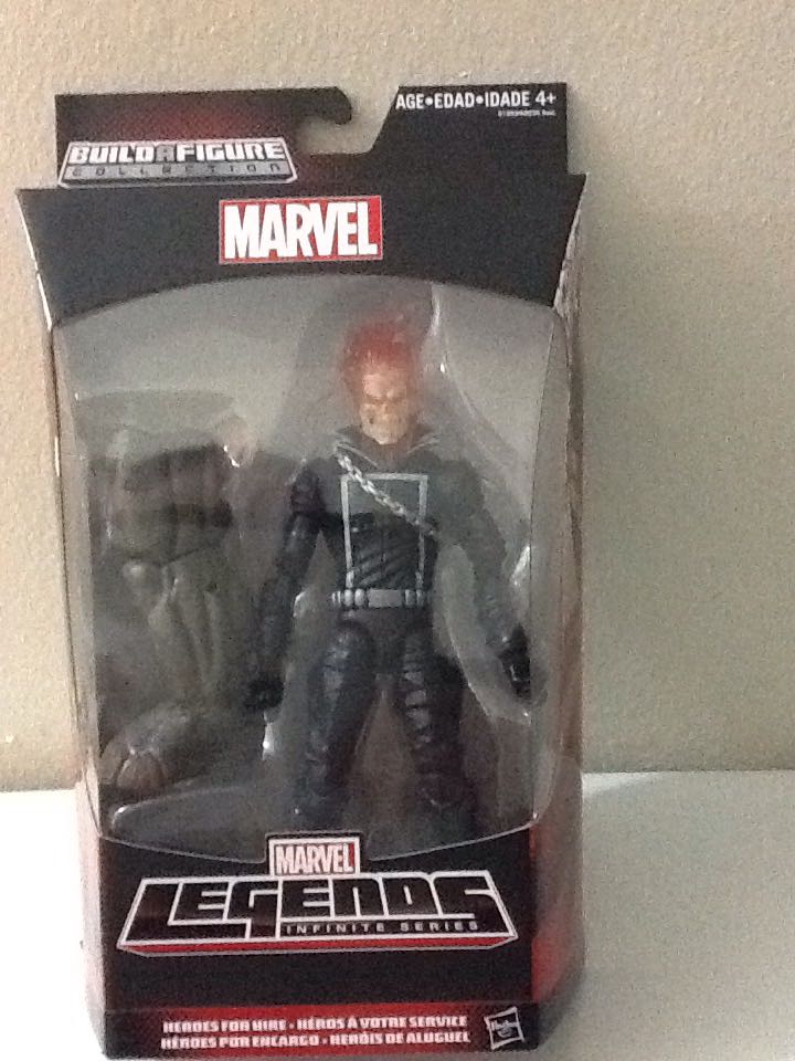 Ghost Rider (Rhino) - Hasbro (Marvel Legends (BAF - Rhino)) action figure collectible [Barcode 630509318247] - Main Image 2