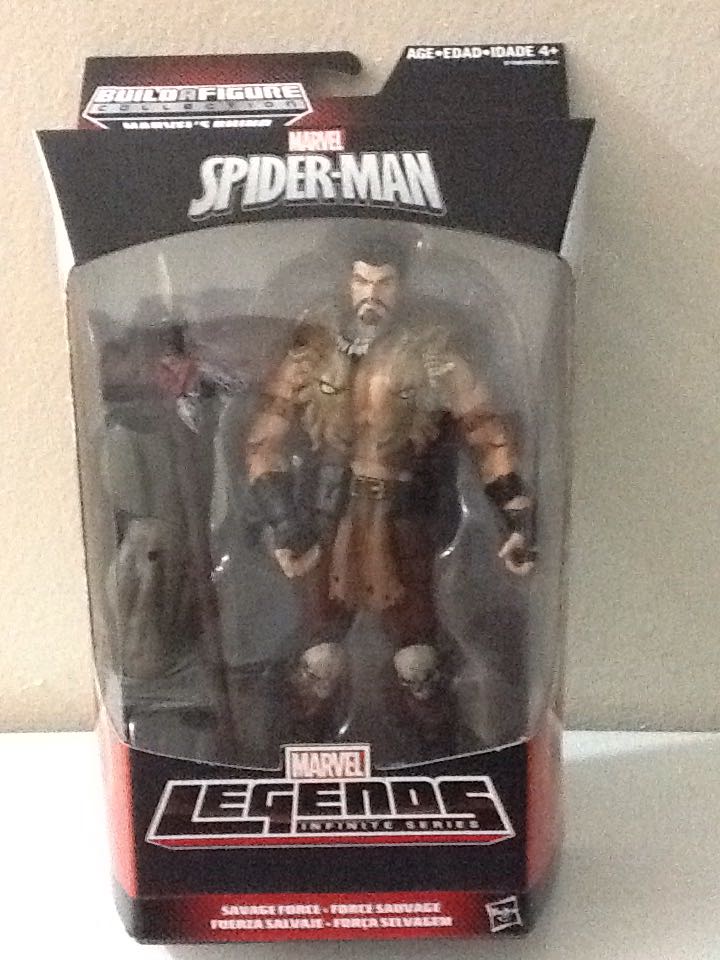 Kraven The Hunter - Hasbro (Marvel Legends Series Rhino Baf Wave) action figure collectible [Barcode 630509318278] - Main Image 2