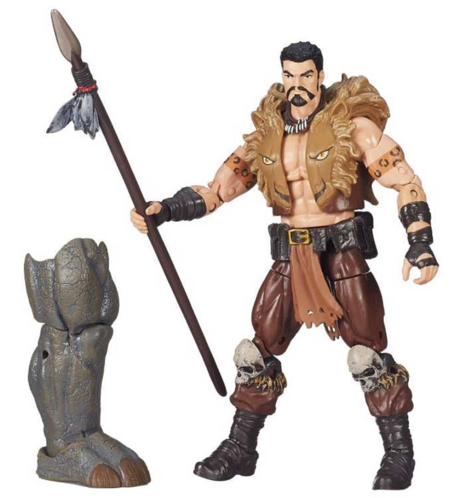 Kraven The Hunter - Hasbro (Marvel Legends Series Rhino Baf Wave) action figure collectible [Barcode 630509318278] - Main Image 3