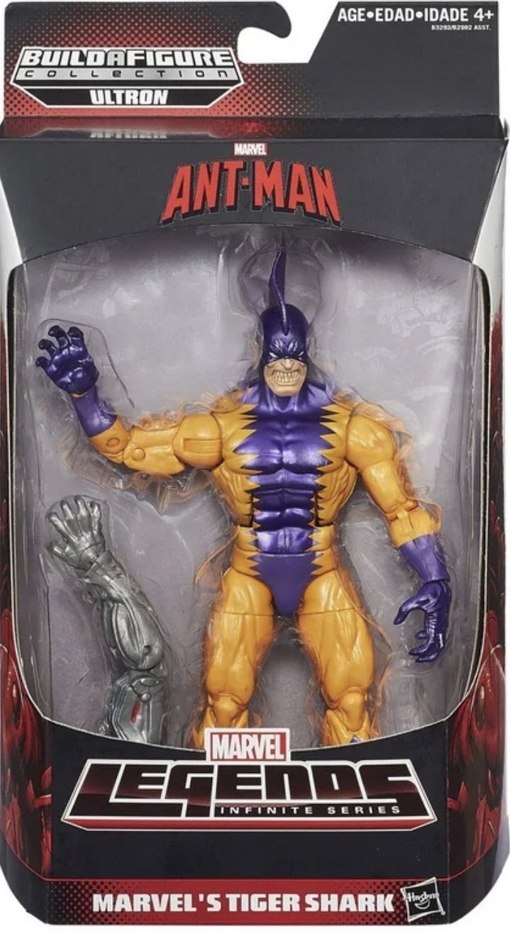 Tiger Shark (Ultron) - Hasbro (Marvel Legends (BAF - Ultron)) action figure collectible [Barcode 630509319862] - Main Image 6