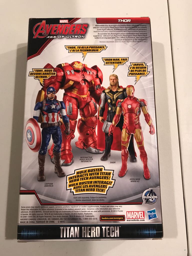 Thor  action figure collectible [Barcode 630509320493] - Main Image 2