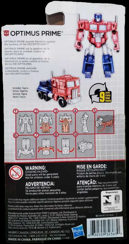 Generations Optimus Prime - Hasbro (Transformers Generations) action figure collectible [Barcode 630509323630] - Main Image 4