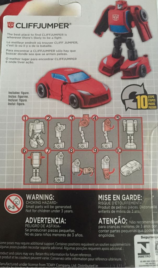 Cliffjumper - Hasbro (Transformers: Market Six) action figure collectible [Barcode 630509323654] - Main Image 2