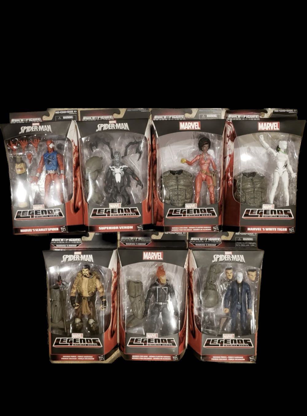 White Tiger - Hasbro (Marvel Legends Rhino Baf Series) action figure collectible [Barcode 630509329175] - Main Image 4