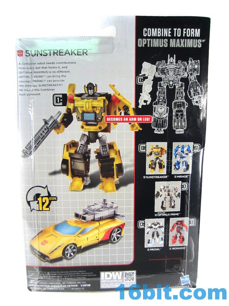 Transformers Combiner Wars: Sunstreaker - Hasbro (Transformers Combiner Wars) action figure collectible [Barcode 630509332069] - Main Image 2