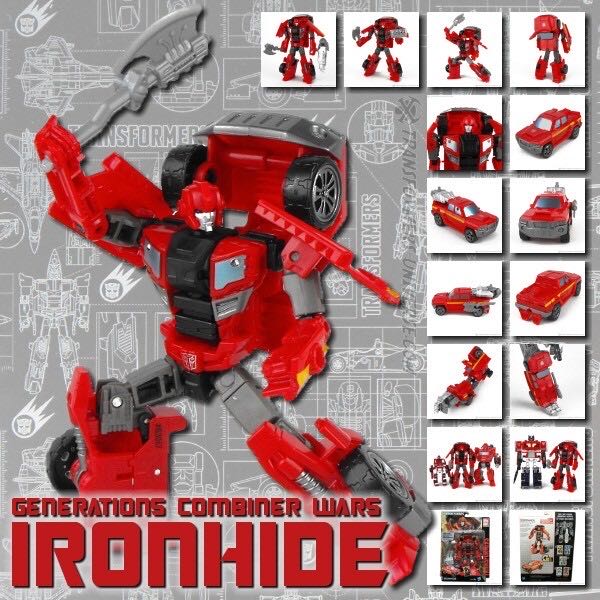 Transformers Combiner Wars Ironhide - Hasbro (Transformers: Combiner Wars) action figure collectible [Barcode 630509332090] - Main Image 7