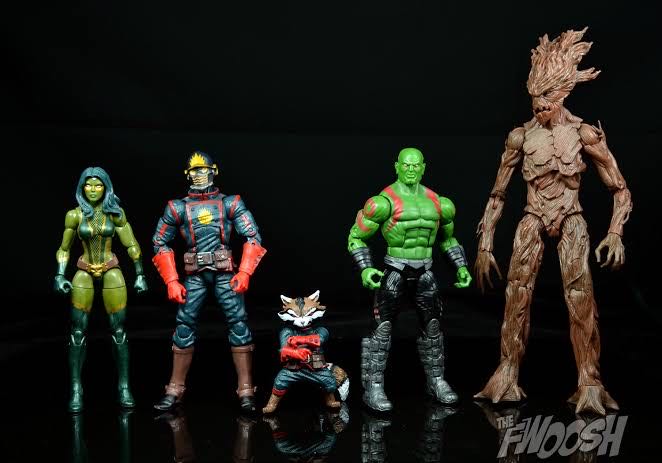 Guardians of the Galaxy 5 Pack - Hasbro (Marvel Legends) action figure collectible [Barcode 630509337354] - Main Image 3