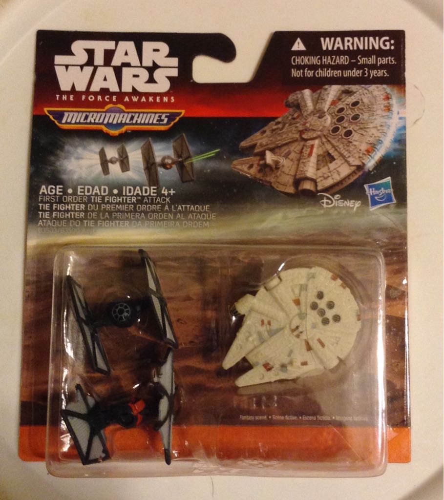 First Order Tie Fighter Attack - Hasbro (Micromachines: Star Wars) action figure collectible [Barcode 630509337668] - Main Image 1