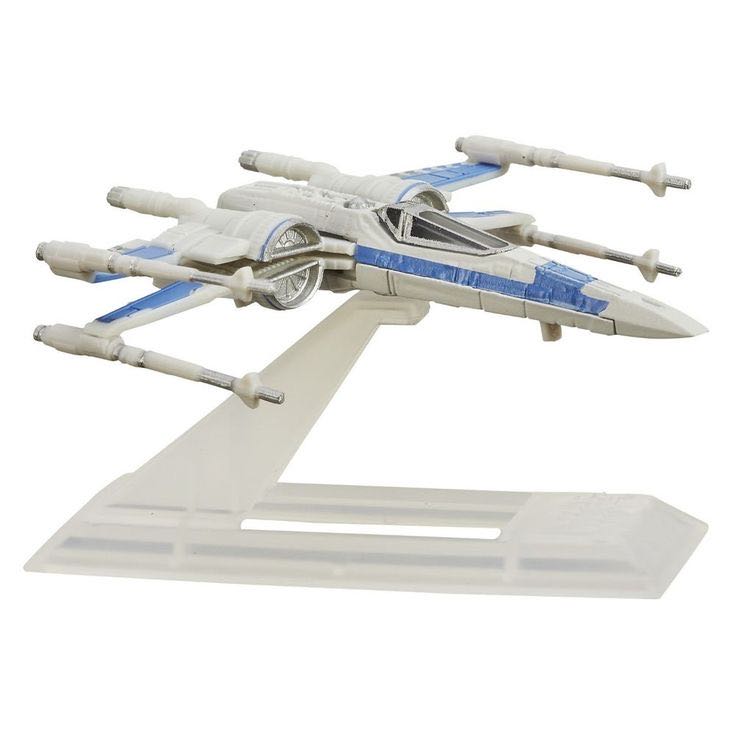 Resistance X-Wing Fighter #02 - Hasbro (Star Wars Titanium Serie Vehicle) action figure collectible [Barcode 630509337835] - Main Image 3