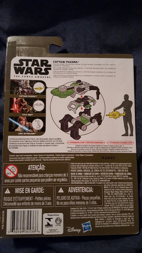 Captain Phasma - Hasbro (Star Wars: Episode VII) action figure collectible [Barcode 630509345366] - Main Image 2