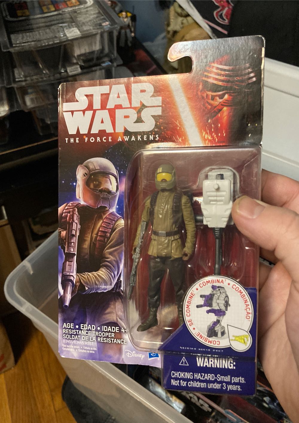 Resistance Trooper - Disney / Hasbro (The Force Awakens) action figure collectible [Barcode 630509345427] - Main Image 3