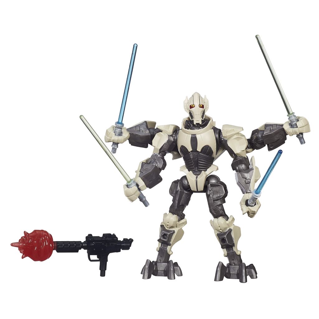 Star Wars Hero Mashers: General Grievous - Hasbro (Hero Mashers) action figure collectible [Barcode 630509345670] - Main Image 2