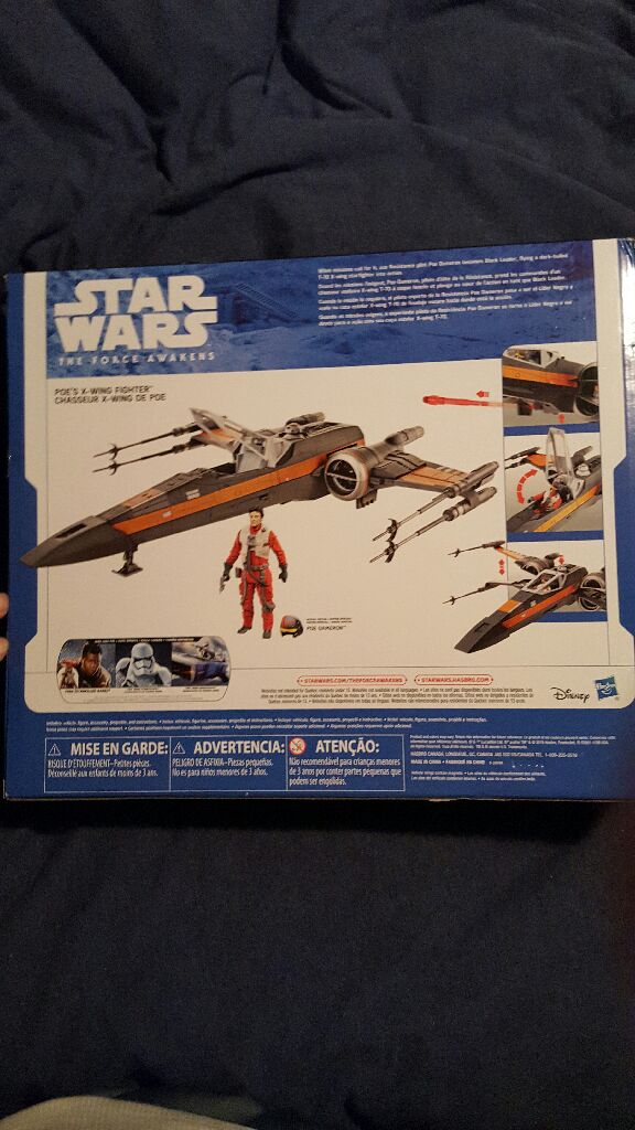 POE’S X-WING FIGHTER - Disney / Hasbro (Star Wars: The Force Awakens) action figure collectible [Barcode 630509346776] - Main Image 2