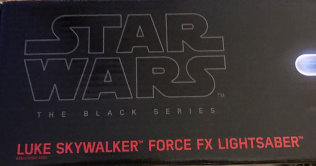 Star Wars the Black Series Lightsaber Luke Skywalker - Disney/Hasbro (Star Wars The Black Series) action figure collectible [Barcode 630509348015] - Main Image 1