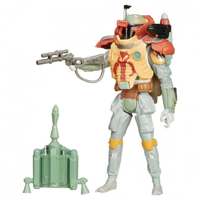 Boba Fett Armor Up Series - Hasbro (Star Wars - The Force Awakens) action figure collectible [Barcode 630509348183] - Main Image 3