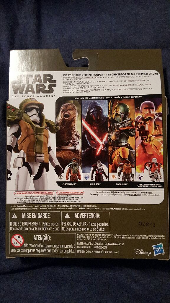 First Order Stormtrooper - Hasbro (Star Wars: The Force Awakens) action figure collectible [Barcode 630509348206] - Main Image 2