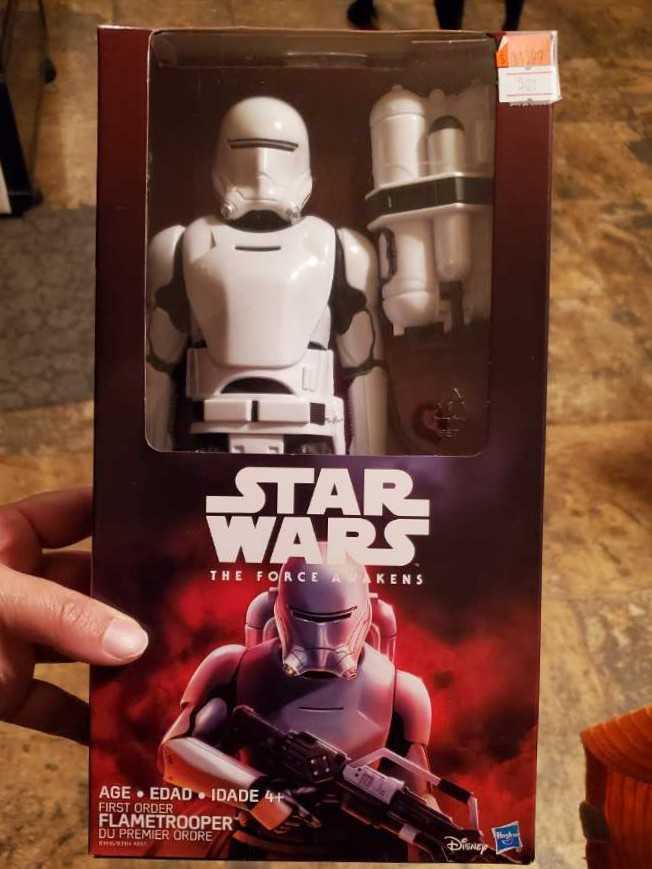 The Force Awakens Flametrooper - Disney Hasbro (12” The Force Awakens) action figure collectible [Barcode 630509349005] - Main Image 3