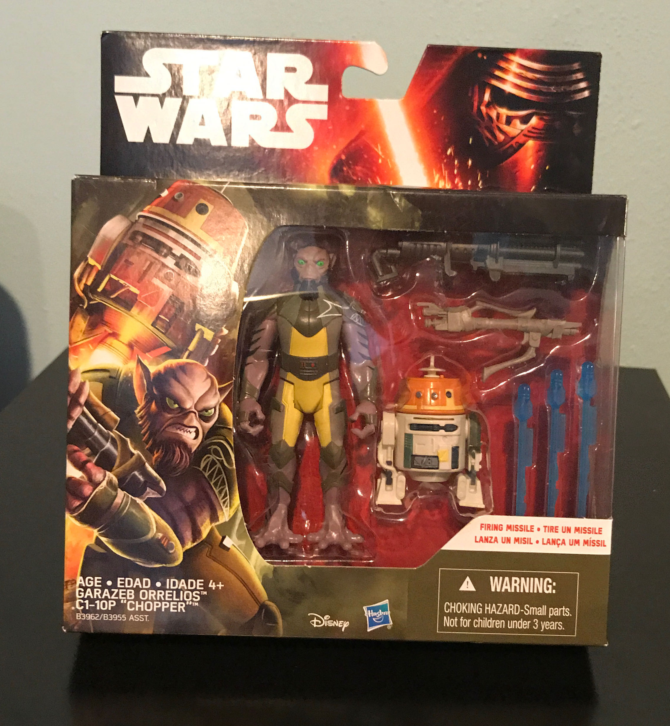 Garazeb Orrelios And C1-10P “Chopper” - Hasbro (Multipack) action figure collectible [Barcode 630509349333] - Main Image 3