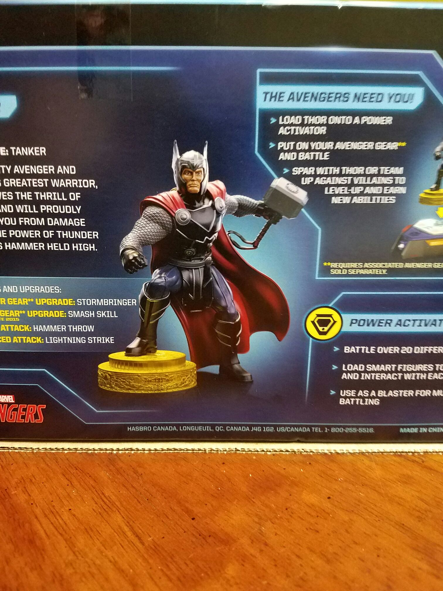 Thor Playmation - Disney Hasbro action figure collectible [Barcode 630509350087] - Main Image 2