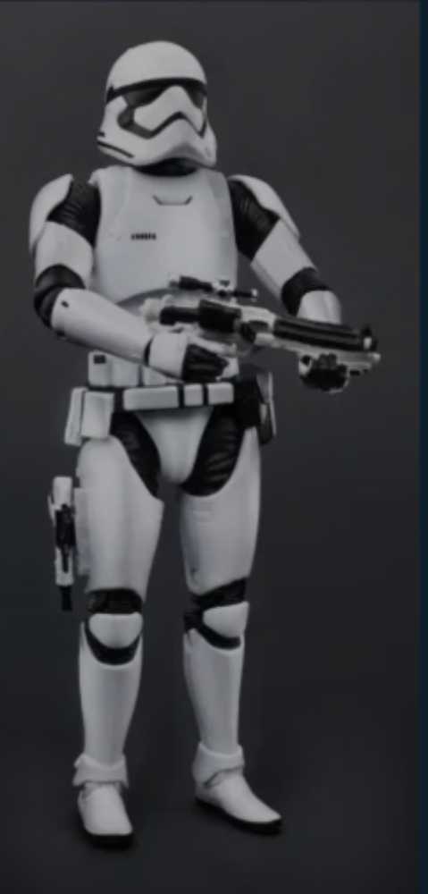 First Order Stormtrooper - Star Wars The Black Series 6” 04 - Hasbro (Star Wars - The Black Series) action figure collectible [Barcode 630509360147] - Main Image 4