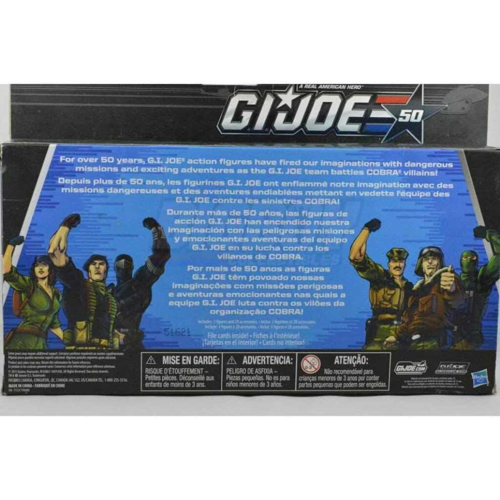 Vanishing Act - 50th Anniversary - Hasbro (G.I.JOE A Real American Hero) action figure collectible [Barcode 630509361960] - Main Image 3