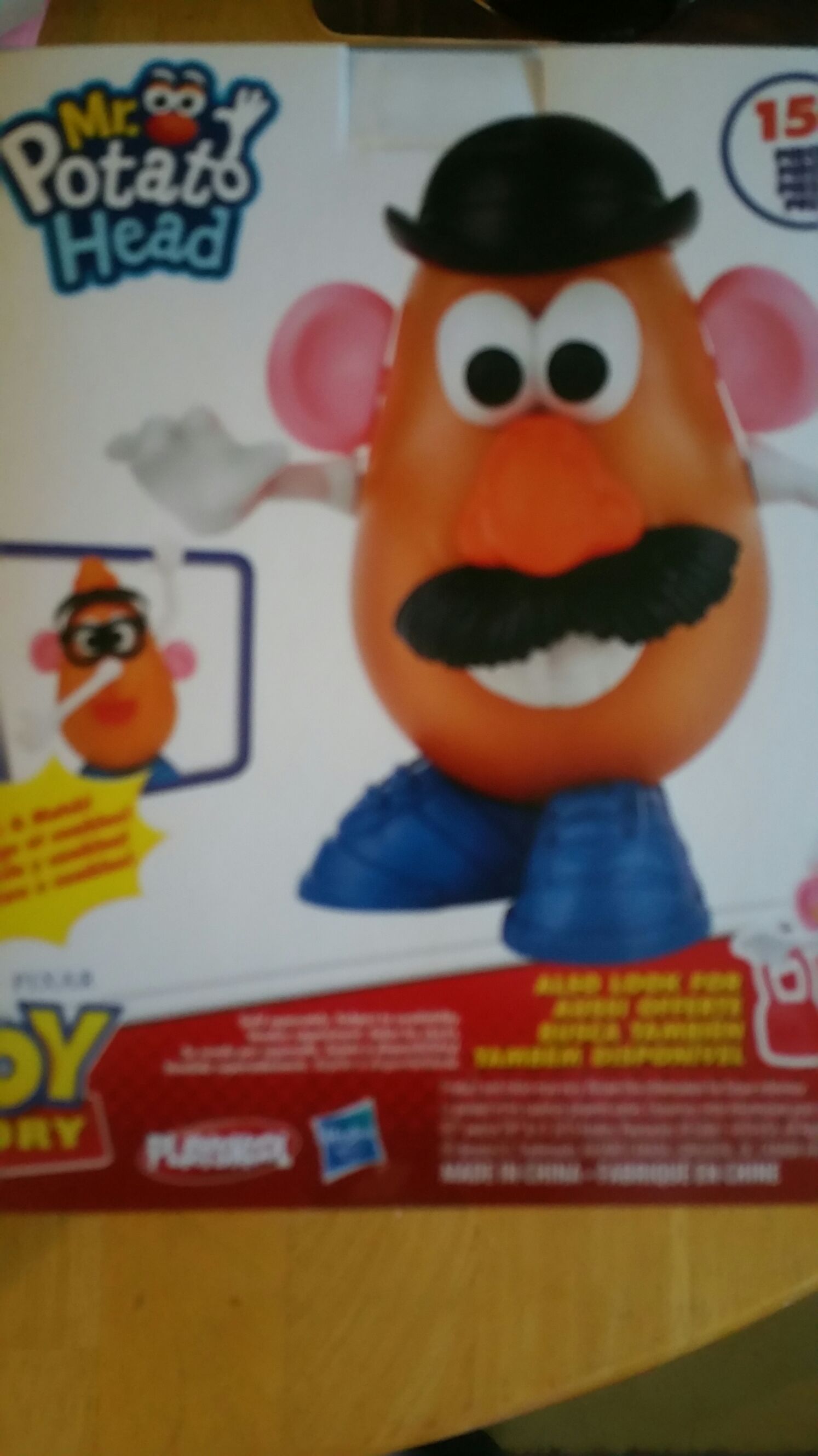 Toy Story 20th. 1995-2015 Mr Potato Head - Playschool / Hasbro action figure collectible [Barcode 630509362370] - Main Image 2