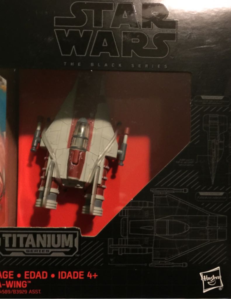 A-Wing - Hasbro (Star Wars: Episode VI - Return Of The Jedi) action figure collectible [Barcode 630509362547] - Main Image 1