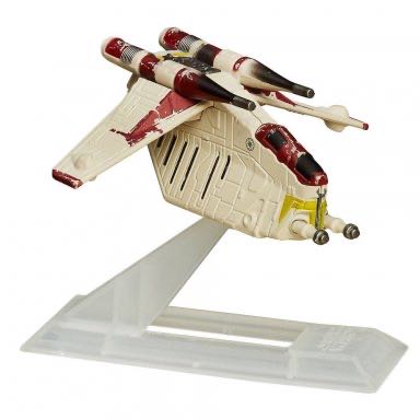 Republic Gunship #23 - Hasbro (Star Wars Titanium Serie Vehicle) action figure collectible [Barcode 630509362585] - Main Image 2