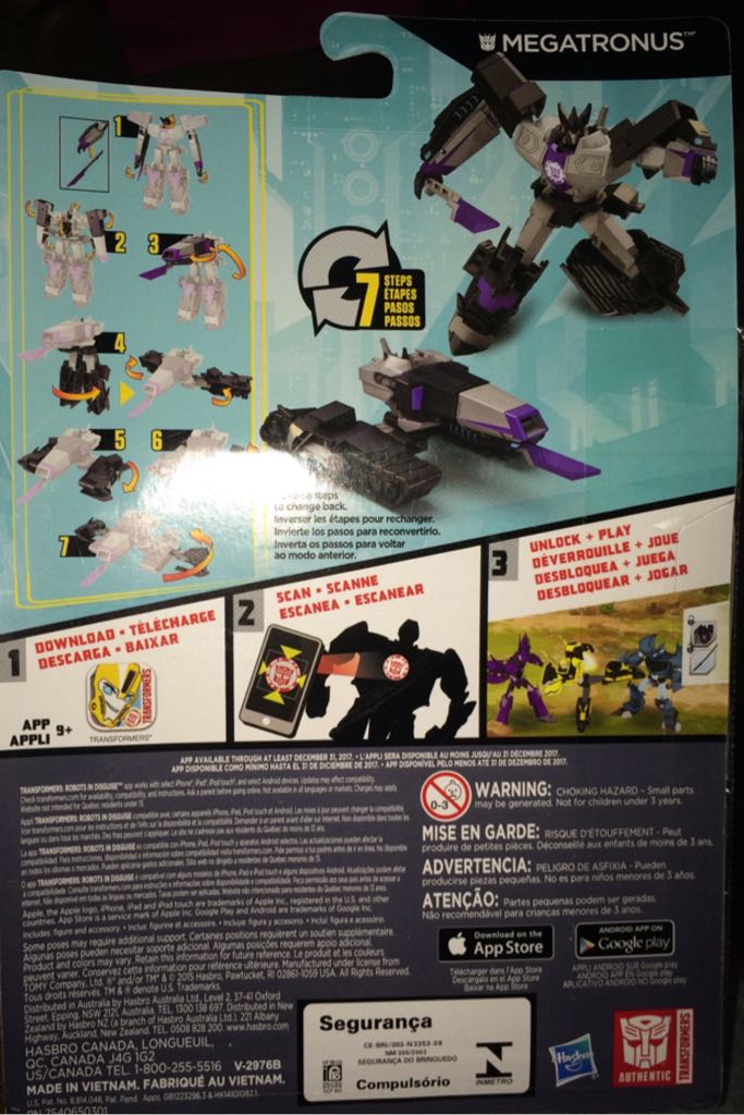 Transformers Robots In Disguise: Megatronus - Hasbro (Transformers Robots In Disguise) action figure collectible [Barcode 630509363551] - Main Image 2
