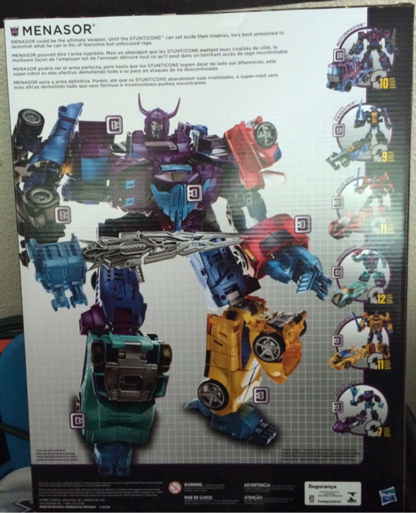 Menasor Combiner Wars - Hasbro (Exclusive) action figure collectible [Barcode 630509368617] - Main Image 2
