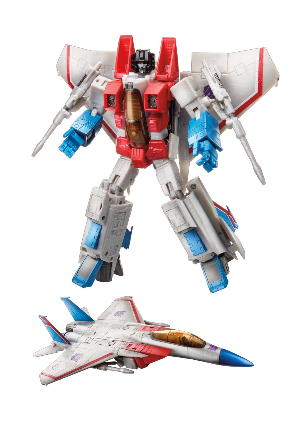 Transformers Masterpiece: Starscream - Hasbro (Masterpiece 1984) action figure collectible [Barcode 630509370108] - Main Image 4