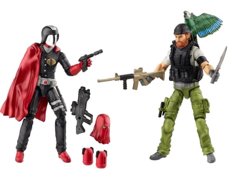 Shipwreck And Cobra Commander - 50th Anniversary - Hasbro GiJoe (G.I.JOE A Real American Hero) action figure collectible [Barcode 630509371259] - Main Image 2