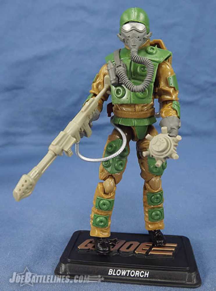 Blowtorch vs Croc Master - Hasbro GiJoe (Swamp Steam) action figure collectible [Barcode 630509371280] - Main Image 3