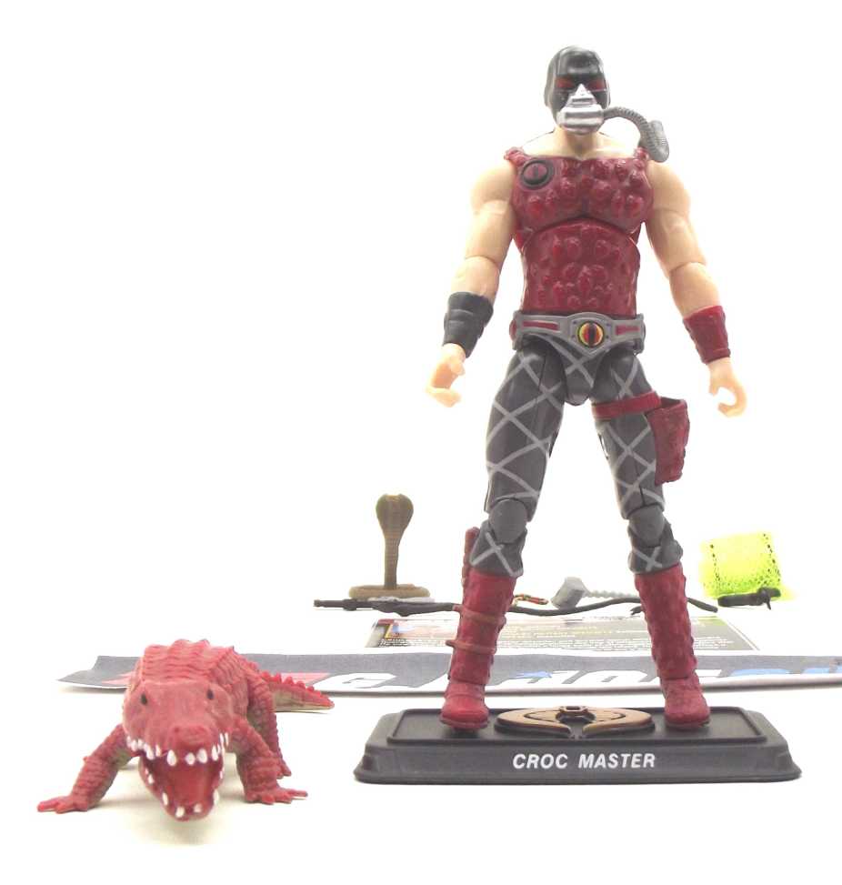 Blowtorch vs Croc Master - Hasbro GiJoe (Swamp Steam) action figure collectible [Barcode 630509371280] - Main Image 4