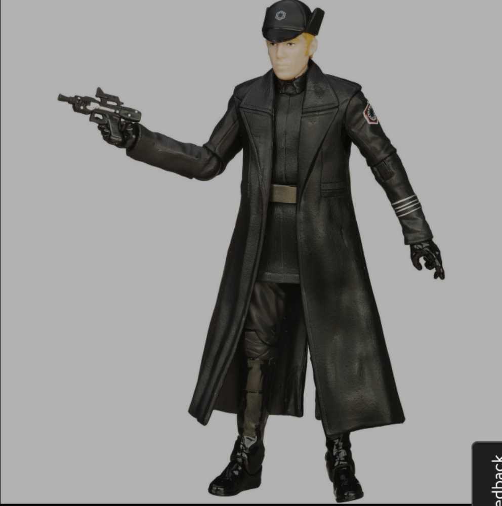 General Hux (First Order) - Star Wars The Black Series - 6” #13 - Hasbro (Star Wars - The Black Series) action figure collectible [Barcode 630509371402] - Main Image 3