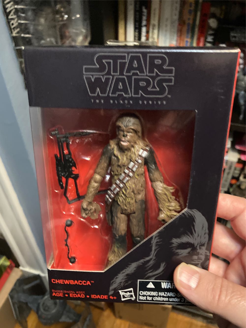 Chewbacca - Hasbro (2013-Now The Black Series 3.75) action figure collectible [Barcode 630509371716] - Main Image 3
