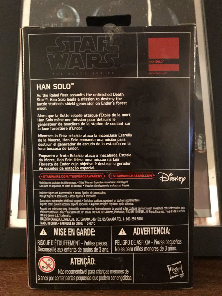 Han Solo ( Return Of The Jedi ) - Hasbro (Star Wars : Return Of The Jedi) action figure collectible [Barcode 630509371723] - Main Image 2
