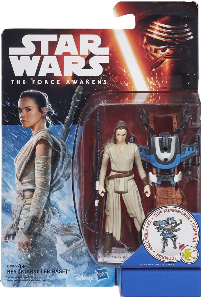 Rey (Jakku) - Hasbro (Star Wars: The Force Awakens) action figure collectible [Barcode 630509371761] - Main Image 2