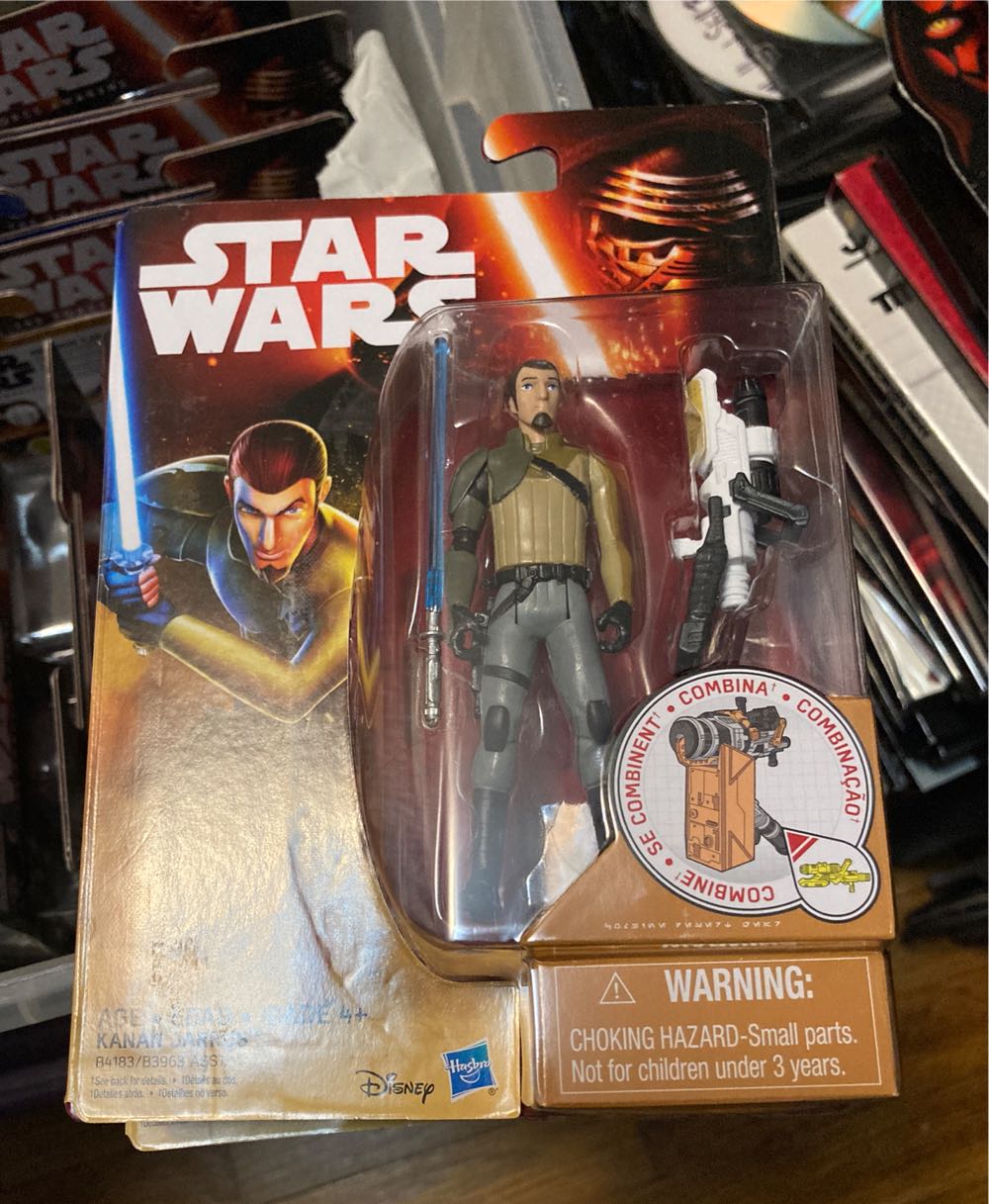 Kanan Jarrus (The Force Awakens) - Hasbro (Star Wars Rebels) action figure collectible [Barcode 630509371945] - Main Image 3