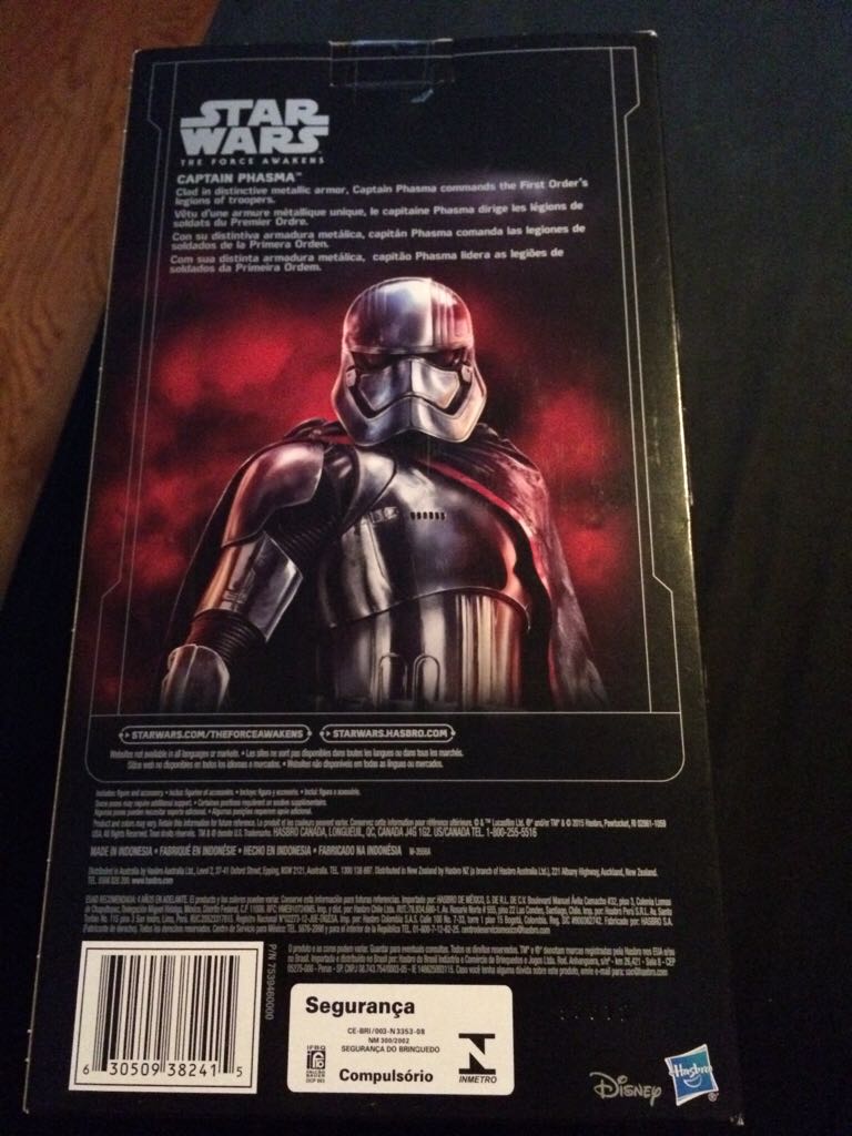 Captain Phasma 12” Epic Battles - Hasbro (Star Wars 12 Inch Titan Series) action figure collectible [Barcode 630509382415] - Main Image 2
