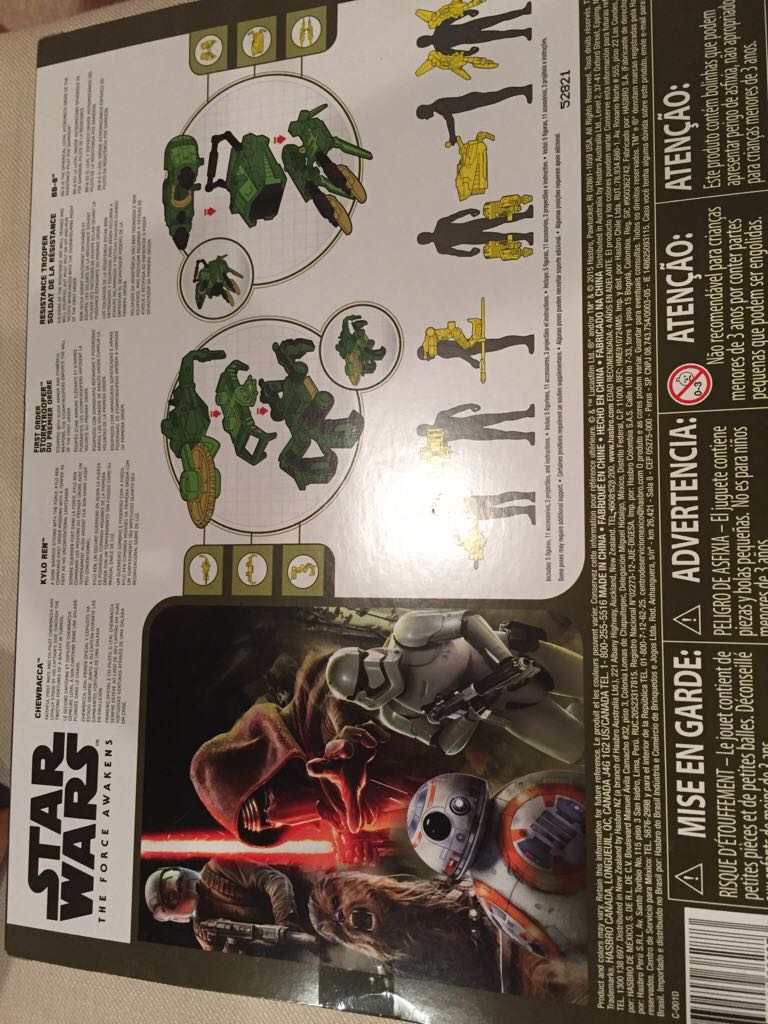 Force Awakens Figure Pack Boxset - Hasbro (Star Wars Episode VII The Force Awakens) action figure collectible [Barcode 630509382873] - Main Image 2