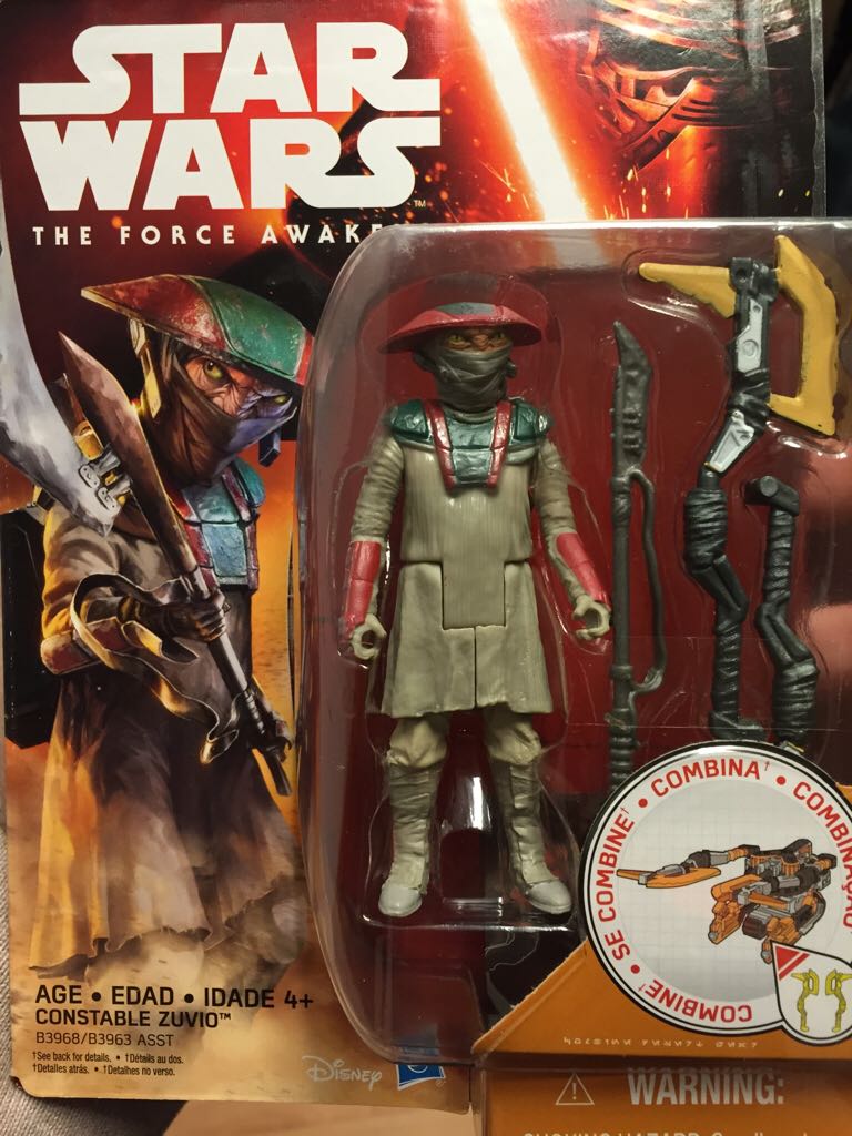 Constable Zuvio - Hasbro (Star Wars Episode VII: The Force Awakens) action figure collectible [Barcode 630509383528] - Main Image 1