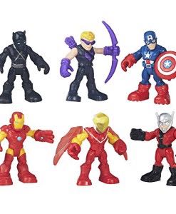 Playskool Heroes: Captain America Super Jungle Squad - Hasbro (Marvel Super Hero Adventures) action figure collectible [Barcode 630509384877] - Main Image 2