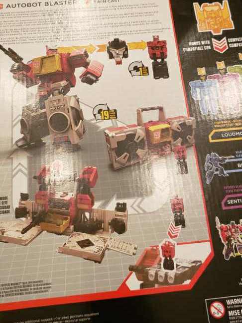 Autobot Blaster & Twin Cast ✅ - Hasbro (Transformers: PW Trilogy Titans Return) action figure collectible [Barcode 630509385775] - Main Image 4