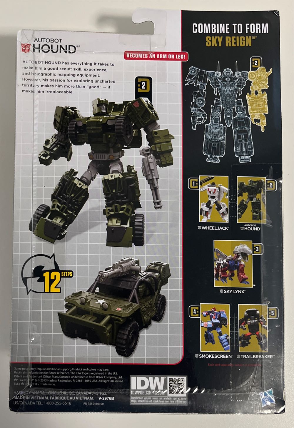 Transformers Combiner Wars Hound - Hasbro (Combiner Wars) action figure collectible [Barcode 630509386802] - Main Image 3
