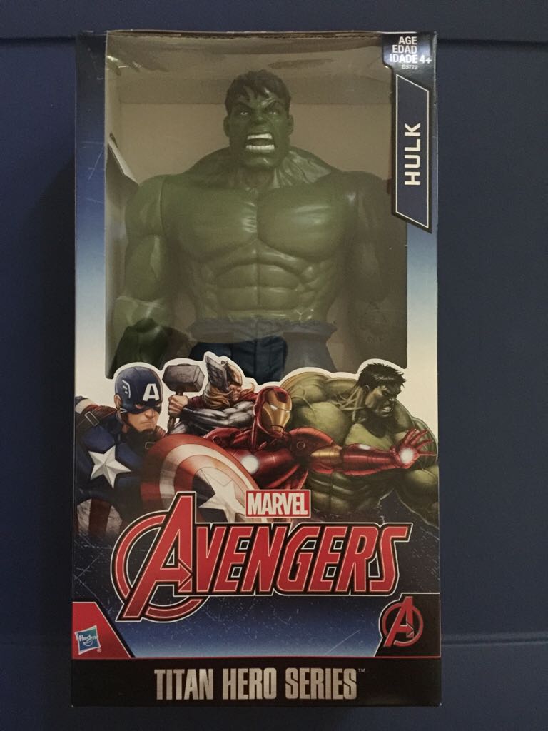 Avengers Hasbro Hulk - Hasbro (Avengers Titan Heroes) action figure collectible [Barcode 630509390540] - Main Image 1