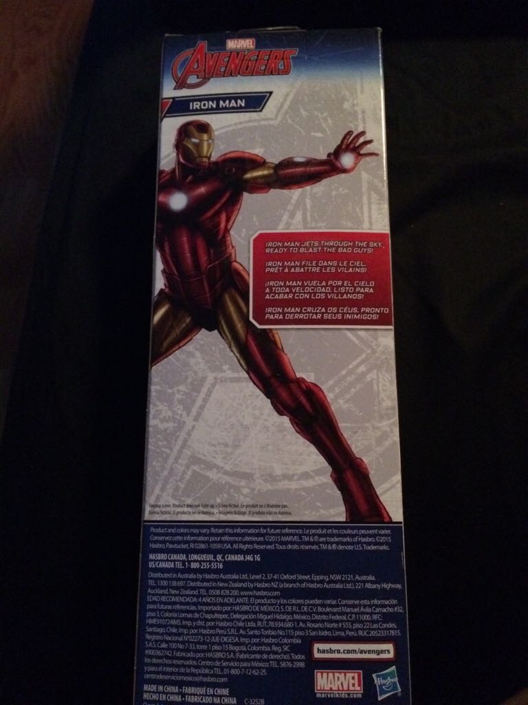 Marvel: Avengers: Titan Hero Series: Iron Man - Hasbro (Avengers Titan Heroes) action figure collectible [Barcode 630509390786] - Main Image 2
