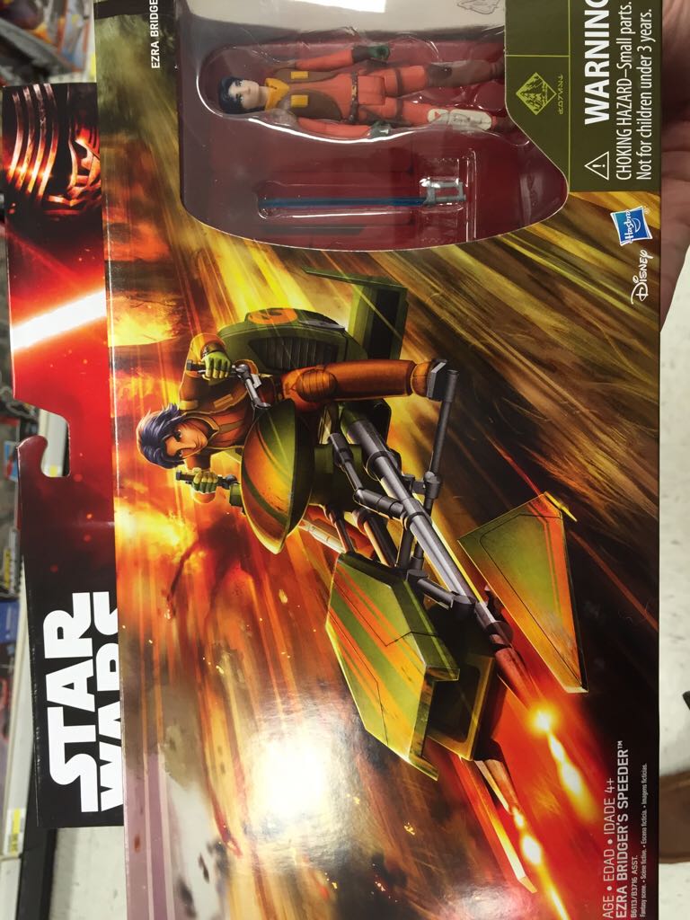 Ezra Bridger & Speeder - Hasbro (Star Wars: Rebels) action figure collectible [Barcode 630509391110] - Main Image 1